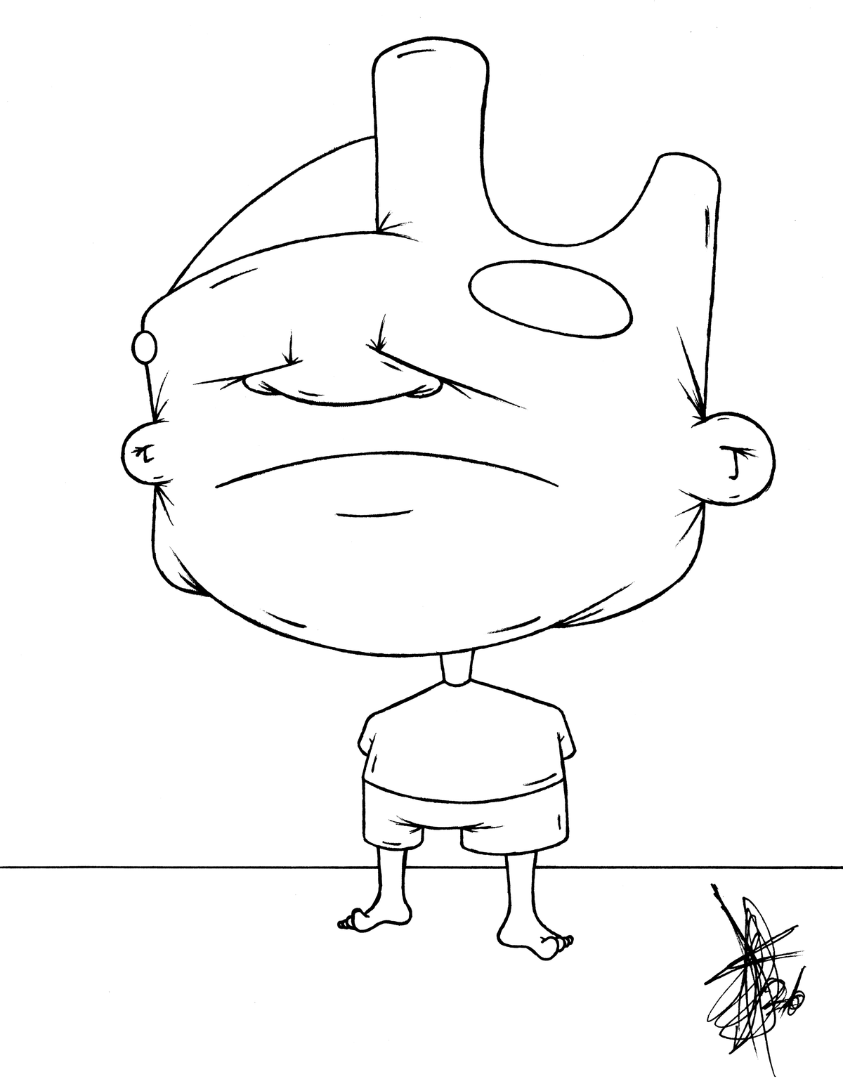 "U"